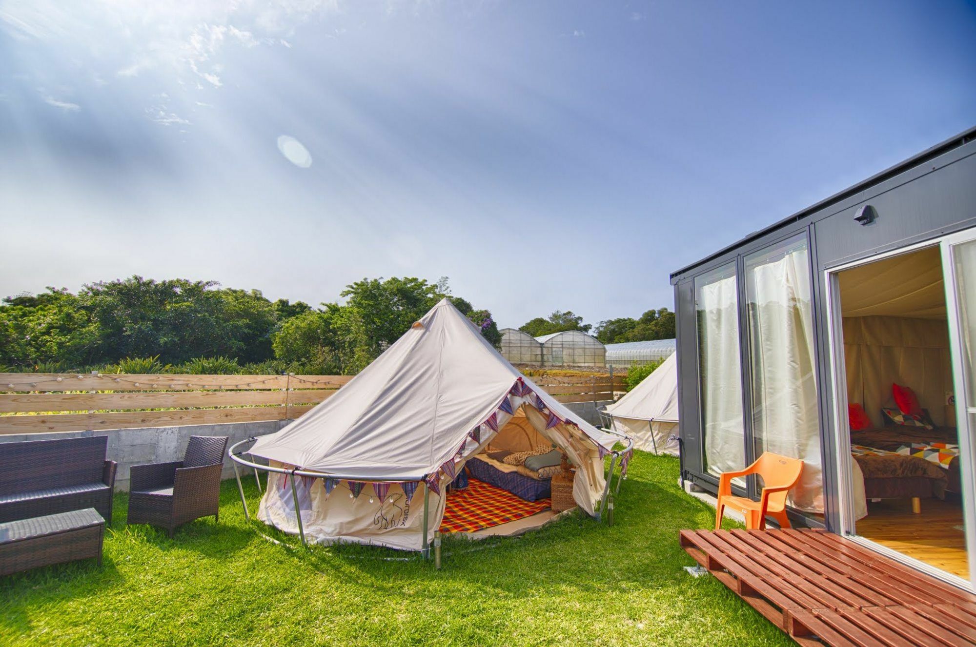 Half Glamping Hoshioto Villa Накиджин Екстериор снимка